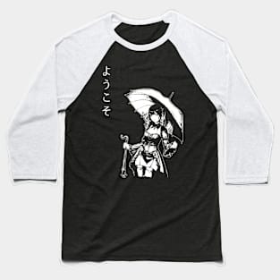 gothic anime girl Baseball T-Shirt